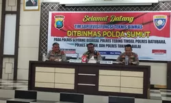 Sat Binmas Polres Tanjung Balai Hadiri Latkatpuan Polmas Polda Sumut