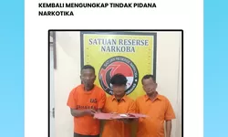 Polres Humbahas Kembali Ungkap Kasus Narkoba, Tiga Pelaku Ditangkap