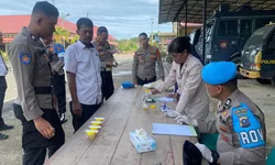 Bidpropam Polda Sumut Gelar Penegakan Ketertiban dan Disiplin di Polres Tapteng