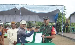TMMD Ditutup, Semangat Gotong Royong TNI dan Warga Bangun Desa Kian Menguat