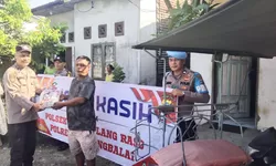 Polsek Sei Tualang Raso Gelar 'Minggu Kasih' dan Berbagi Sembako Wujudkan Kepedulian Polri