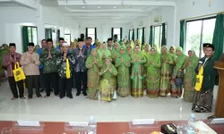 Staf Ahli Bid.Pembangunan membuka Konferensi ke IV PC Muslimat NU Pematangsiantar Periode 2026-2031.