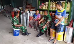 Perkokoh Kemanunggalan, Babinsa: "Kami Takut Jika Kebersamaan dan Silaturahmi dengan Warga Sampai Terputus