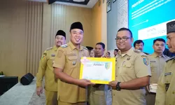 Bupati Baharuddin Siagian Apresiasi Wajib Pajak dan Percepat Digitalisasi Daerah pada Gebyar PBB-P2 2026