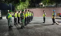 Patroli Cipta Kondisi di Wuryantoro, TNI-Polri Bersinergi Jaga Keamanan Masyarakat Hingga Larut Malam