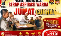 Dekat Tanpa Sekat: Polres Tanjung Balai Serap Aspirasi Warga Lewat 'Jumat Curhat' 