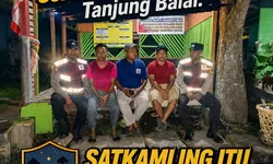 Polsek Sei Tualang Raso Aktifkan Ronda Malam Bersama Warga Ciptakan Rasa Aman