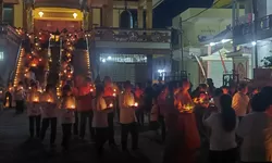 Polres Tanjung Balai Sukses Amankan Perayaan Waisak di Vihara Tri Ratna
