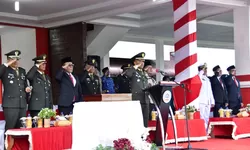 Pemkab Tapanuli Tengah Gelar Upacara Hari Lahir Pancasila 2026, Dandim 0211/TT Bertindak sebagai Pembina Upacara 