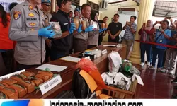 Polres Pematangsiantar Konferensi Pers Hasil Akhir Ops Antik Toba Tahun 2026
