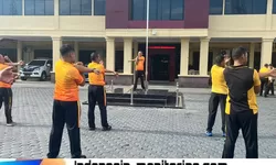 Polres Tanjung Balai Gelar Kegiatan Pembinaan Jasmani Tingkatkan Fisik dan Mental