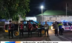 Polres Tanjung Balai Gelar Patroli Skala Besar Antisipasi Geng Motor dan Balap Liar