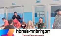 Dukung untuk Generasi Sehat dan Berkualitas, Babinsa Dampingi Pemeriksaan Kesehatan Calon Relawan SPPG.