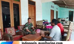Babinsa Pererat Kebersamaan dengan Warga, Suasana Hangat Jadi Sorotan