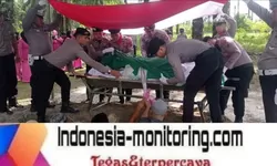 Polres Tanjung Balai Gelar Upacara Tradisi Polri Wafatnya Kasat Binmas AKP Zainuddin
