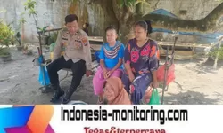 Polsek Datuk Bandar Beri Imbauan Kamtibmas Lewat Cooling System Sambangi Ibu-Ibu 