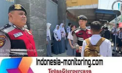 Sat Samapta Polres Tanjung Balai Sambangi Sekolah Cegah Tawuran Bullying 