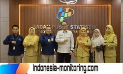 Plh Wali Kota Tanjungbalai Kunjungan Ke BPS Sumut, Sinkronisasi Data IKK Jadi Fokus Utama