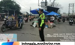 Sat Lantas Polres Tanjung Balai Pastikan Arus Lalu Lintas Aman dan Kondusif Catur Pagi