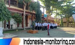 Koramil Klego Gembleng 300 Siswa SMK N 1 Klego, Tanamkan Disiplin dan Jiwa Nasionalisme
