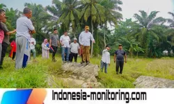 Bupati Batu Bara Tinjau Irigasi di Desa Sei Muka, Siapkan Langkah Konkret Dukung Produktivitas 200 Hektare Lahan Pertanian