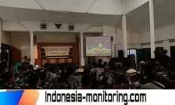 Aula Makodim Wonogiri Sorak Sorai Selimuti Nobar Kebangsaan Piala Dunia 2026