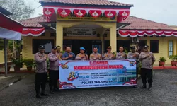 Polres Tanjung Balai Gelar Lomba Kebersihan Mako Polsek Sejajaran Sambut Hari Bhayangkara Ke 80