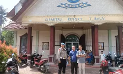 Jamin Kenyamanan Ibadah, Polres Tanjung Balai Amankan Gereja di Hari Minggu 