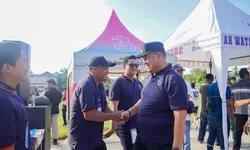 Bupati Batu Bara Resmi Buka Turnamen Sepak Bola Pemuda Sei Balai Cup II Tahun 2026