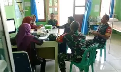 Langkah Nyata Cegah Stunting, Babinsa Mojorejo Kumpulkan Data Balita