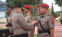 Tiga Pejabat Polres Humbahas Berganti, Kapolres Pimpin Sertijab