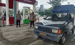 Pastikan Pasokan BBM Aman, Polres Tanjung Balai Amankan di Sejumlah SPBU