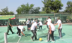 Kodim 0724/Boyolali Bentuk Generasi Berkarakter Lewat Pembinaan KKRI, Dipadukan Outbound Bangun Kekompakan