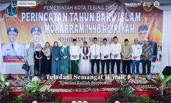 Walikota Tebingtinggi H Iman Irdian Saragih Ajak Warga Teladani Semangat Hijrah dan Apresiasi Kafilah Berprestasi.