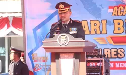 Peringati HUT Bhayangkara ke-80, Polres Tanjung Balai Gelar Syukuran Sederhana