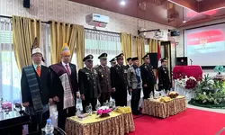 Kepala Kejaksaan Negeri Tebing Tinggi, Menghadiri Rapat Paripurna DPRD Kota TebingTinggi. 
