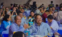 Bupati Batu Bara Hadiri Welcome Dinner HUT APKASI dan HUT ke-80 Kabupaten Deli Serdang