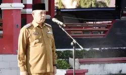 Wakil Bupati Tapanuli Tengah Pimpin Apel Gabungan ASN, Tekankan Disiplin Dan Peningkatan Etos Kerja