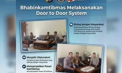 DDS Babinkamtibmas Polsek Sei Tualang Raso Polri Datang Masyarakat Aman, 