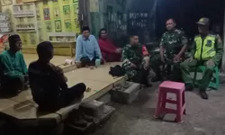 Begini Cara TNI Dan Linmas Menjaga Keamanan Diwilayah 