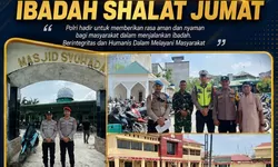 Pastikan Sholat Jumat Aman, Polres Tanjung Balai Terjunkan Personel Amankan Masjid