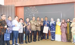 Kapolres Tanjung Balai Hadiri Pisah Sambut Danlanal TBA 