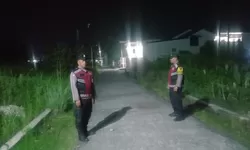 Polsek Sei Tualang Raso Laksanakan Patroli Malam, Tekan Balap Liar dan Antisipasi Kejahatan 3C   