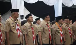 Wali Kota dan Wakil Dukung Kontingen Pramuka Tanjungbalai