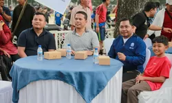 Wali Kota Pematangsiantar Membuka Kegiatan Siantar Car Free Day di Lap.Adam Malik.