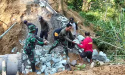 H-2 Pembukaan TMMD Sengkuyung Tahap III TA 2026, tni Dan Warga Laksanakan Pra TMMD