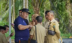 Hadiri Panen Raya di Gambus Laut, Bupati Batu Bara Dukung Pengembangan Budidaya Udang Vaname