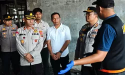 Polres Sibolga Gandeng Tim Labfor Polda Sumut Lakukan Olah TKP Lanjutan Kebakaran Pasar Nauli