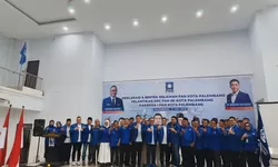 PAN Palembang Deklarasikan Relawan, Bidik Tiga Besar 2029