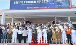 Hadiri Pembukaan Latihan Bersama Pacific Partnership Bupati Tapanuli Tengah : Apresiasi Kontribusi Nyata di Bidang Pendidikan, Kesehatan, dan Manajeme
